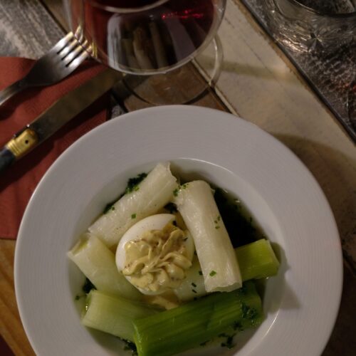 Entrée à la carte au restaurant Le Chapelier à Besançon