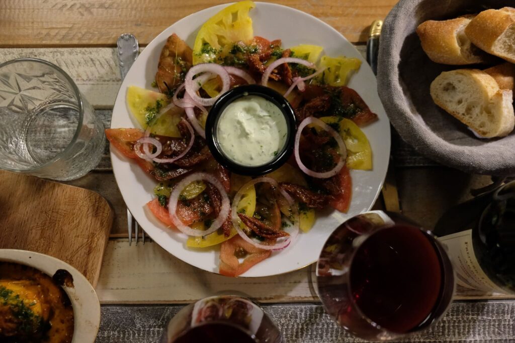 Plats à la carte au restaurant Le Chapelier à Besançon