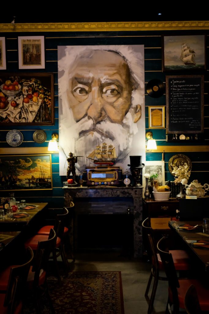Salle intérieur du restaurant Le Chapelier à Besançon