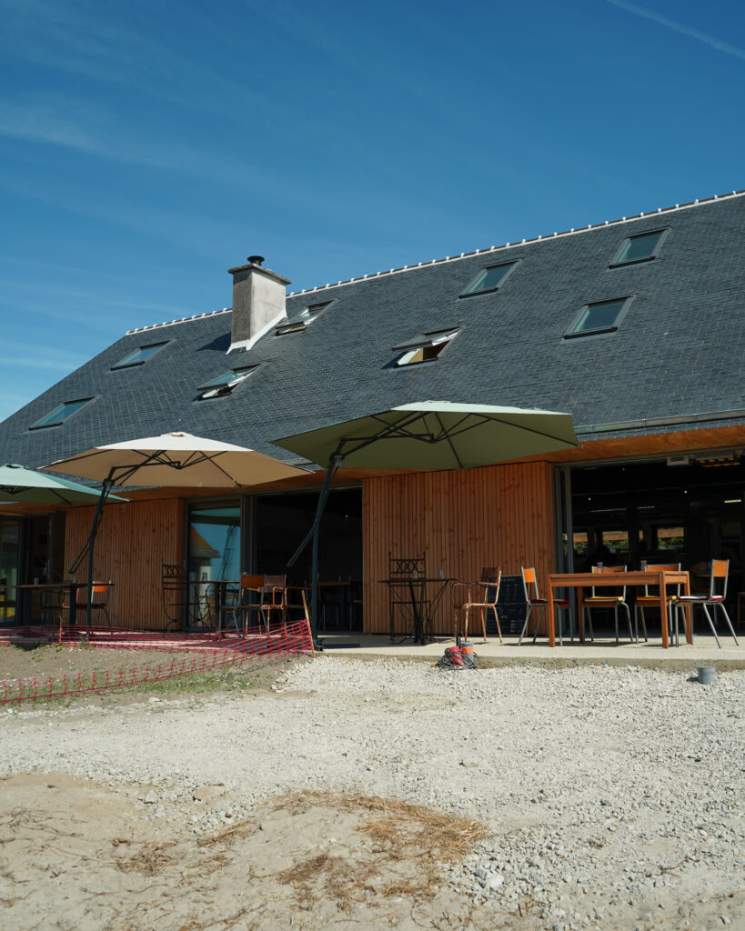 La devanture du restaurant Le Resto d'en Batz à l'Île de Batz