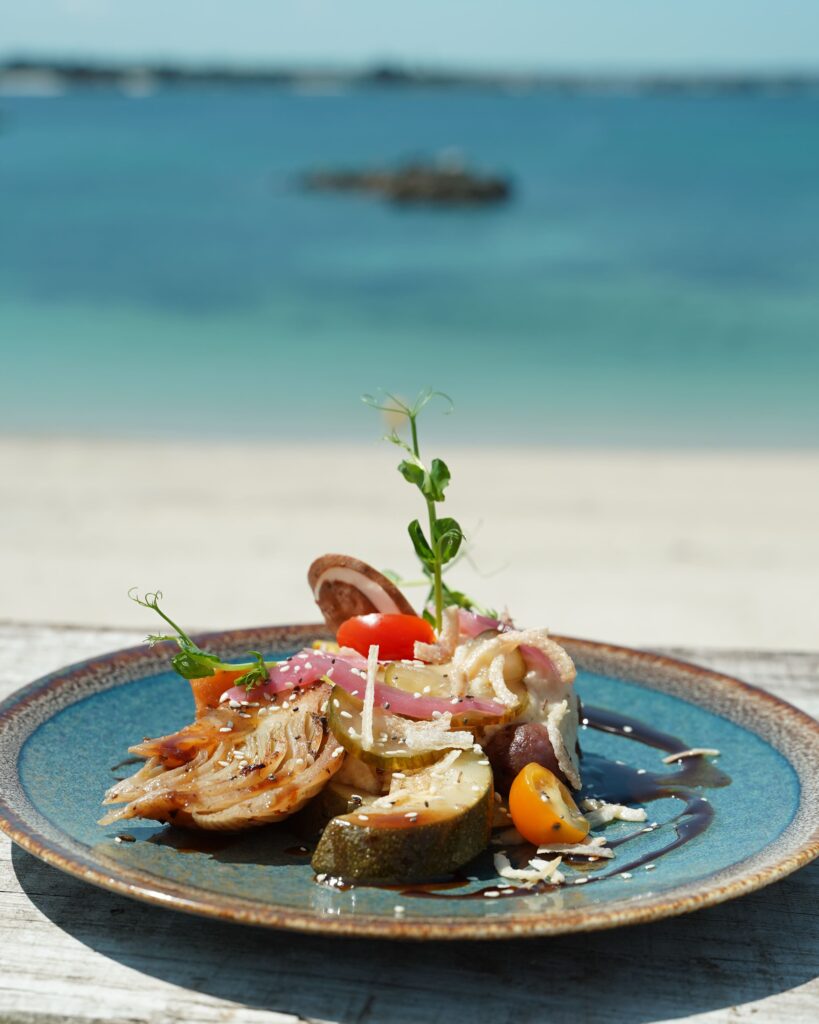 Le plat du restaurant Le Resto d'en Batz à l'Île de Batz
