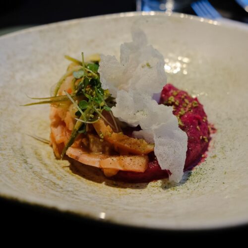 Entrée à la carte au Saint Cerf à Besançon