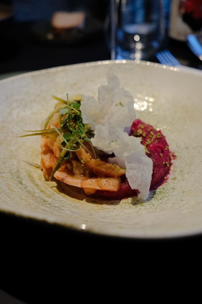 Entrée à la carte au Saint Cerf à Besançon