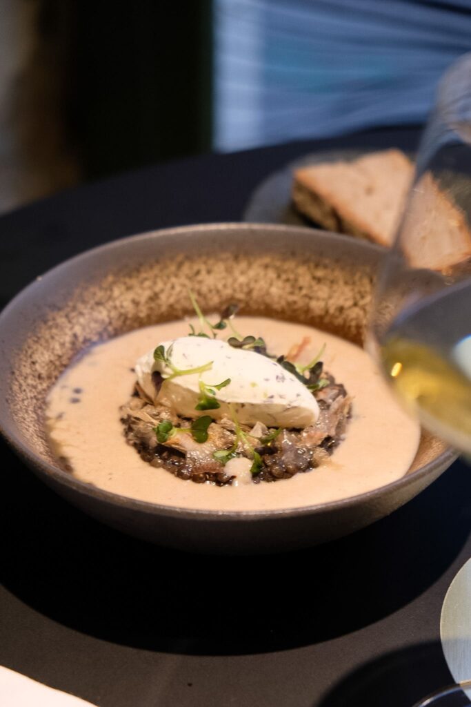 Plat à la carte au Saint Cerf à Besançon