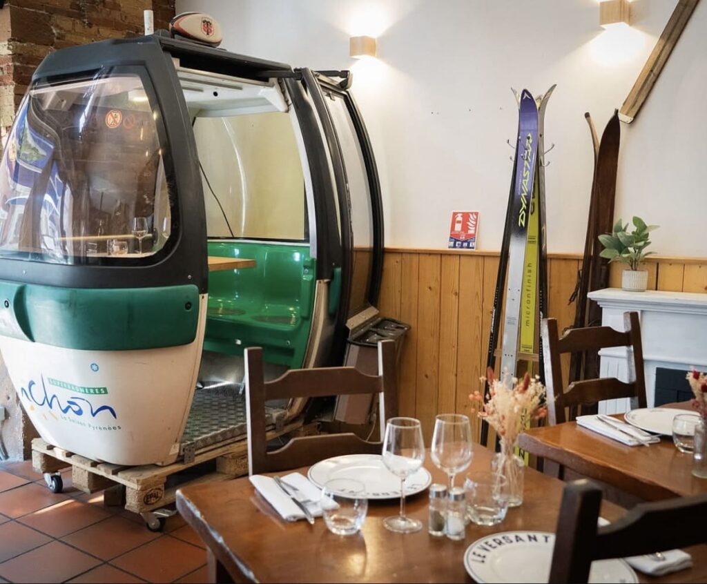 cabine de ski le versant toulouse