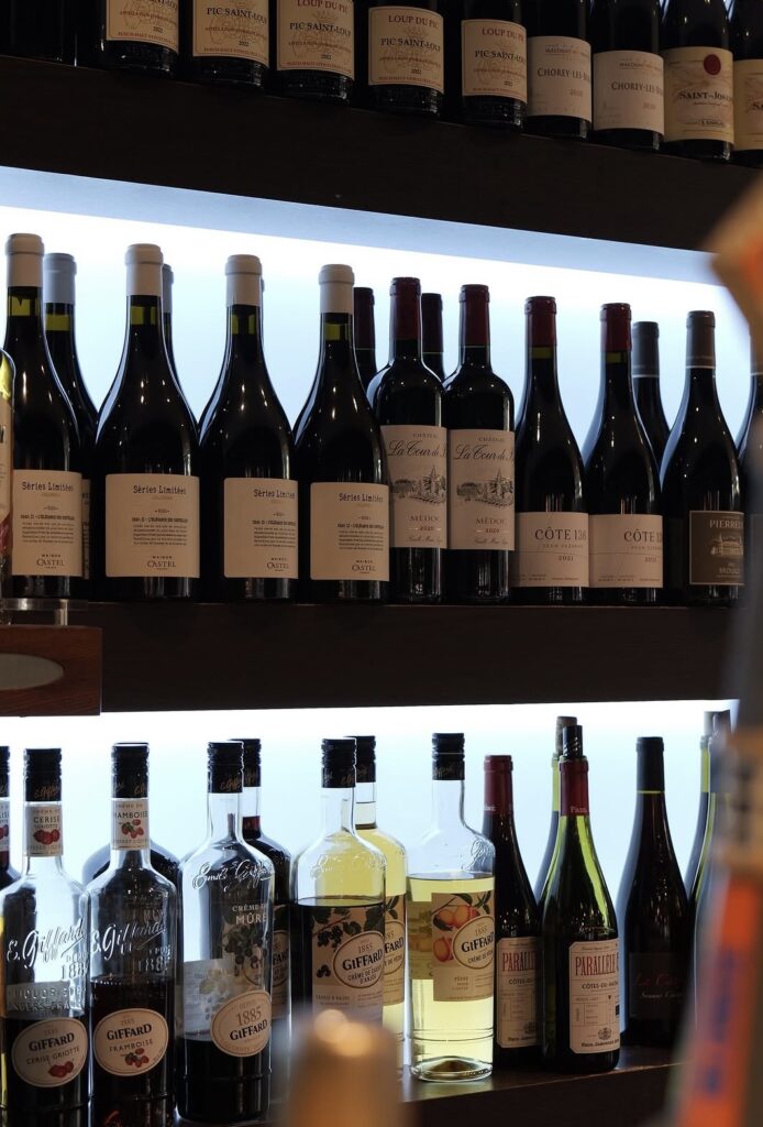 vin du restaurant le carré à lorient