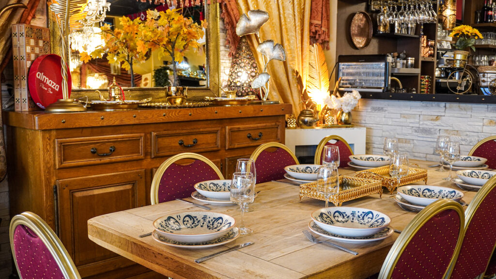 La décoration du Libanais à Caen