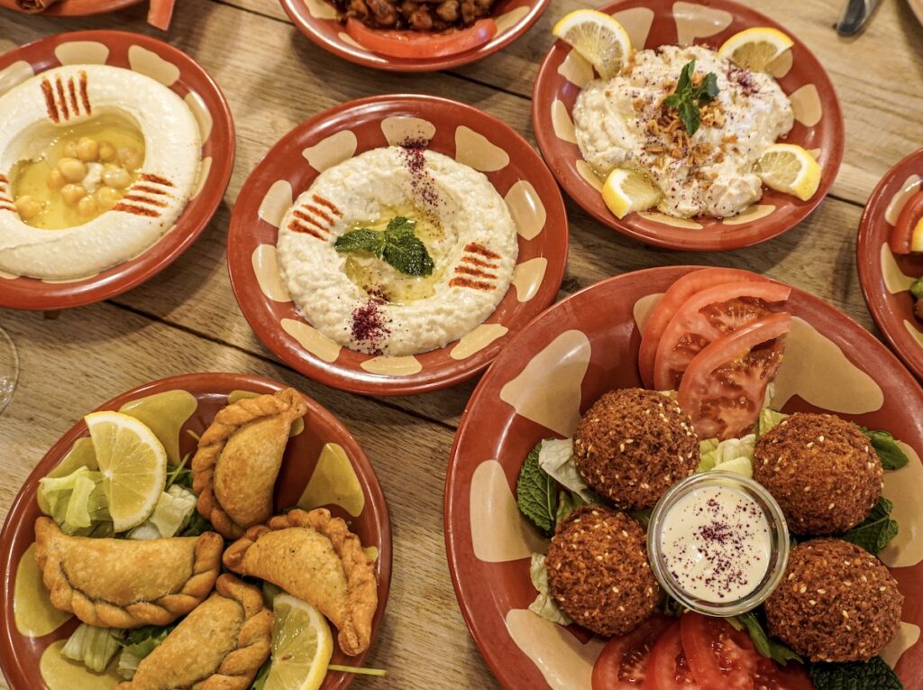 Les mézzes du Libanais à Caen