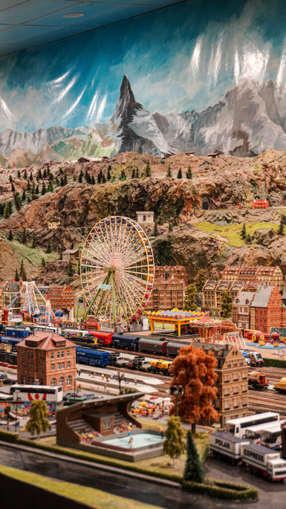 La maquette du monde miniature à Clécy