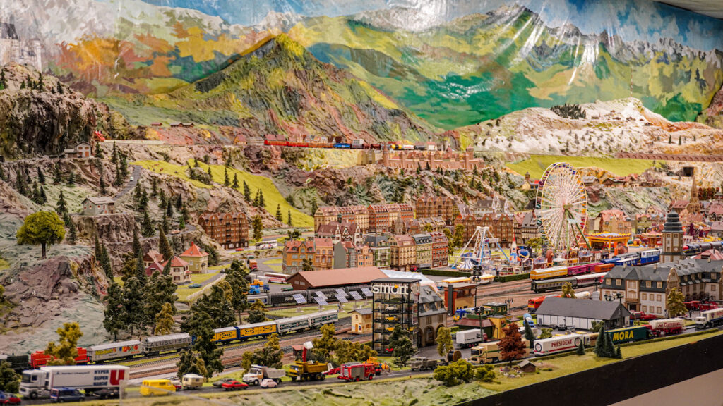 La maquette géante du monde miniature à Clécy