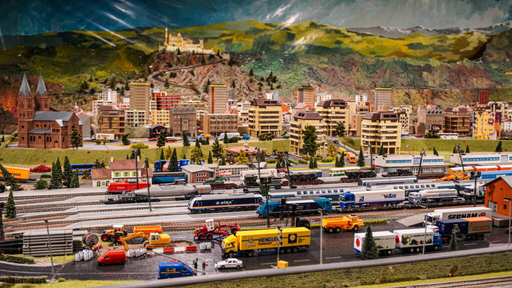 Les trains du monde miniature à Clécy