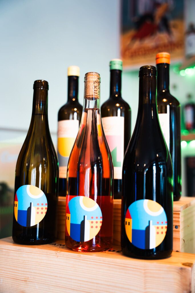 Un exemple de vins et spiritueux que propose les Canailles du Midi, à Bordeaux Chartrons