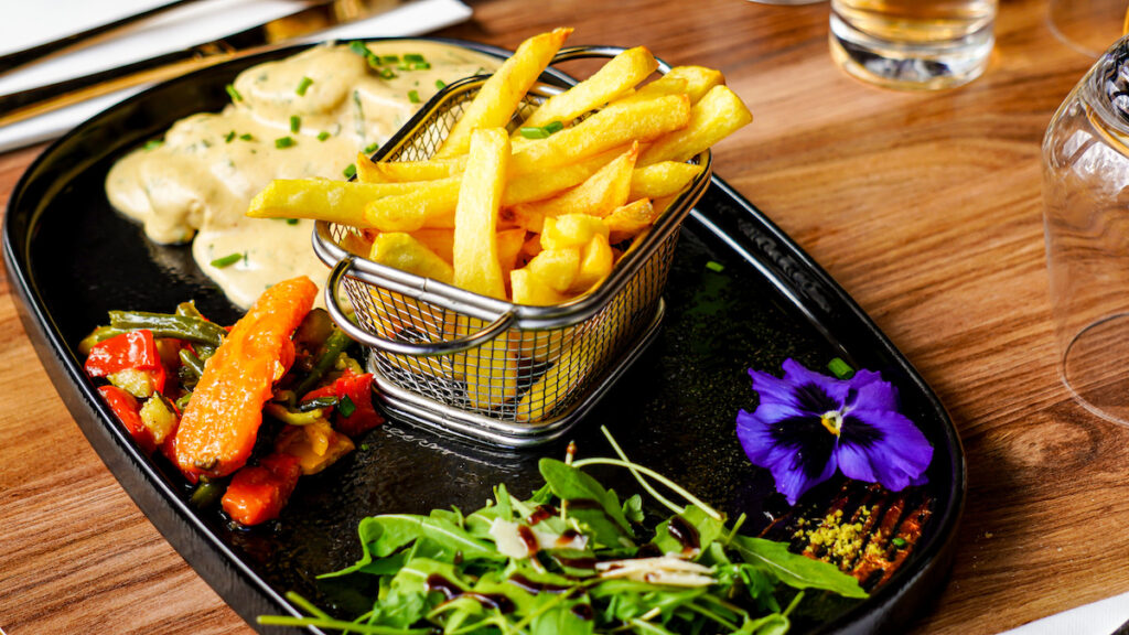 Le plat de L'étoile à Caen