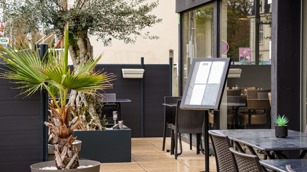 La terrasse de L'étoile à Caen