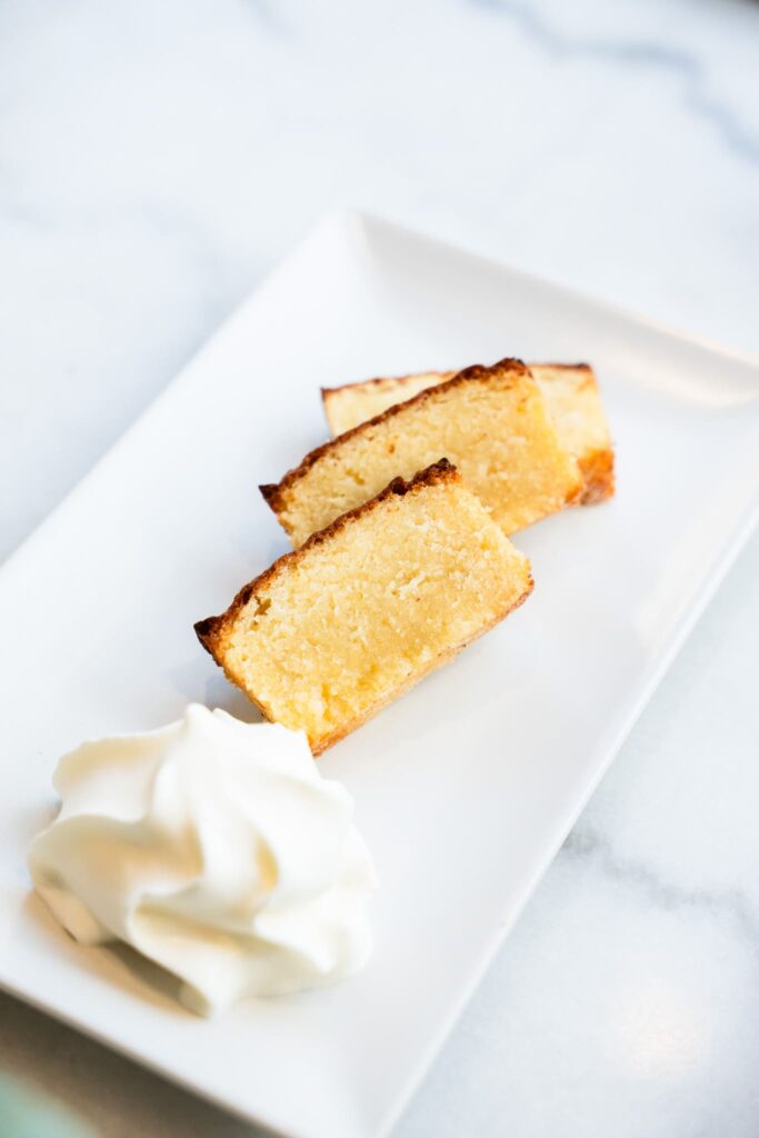 Gateau du salon de thé Madeleine, à La Baule