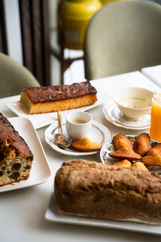 Gateaux du salon de thé Madeleine, à La Baule