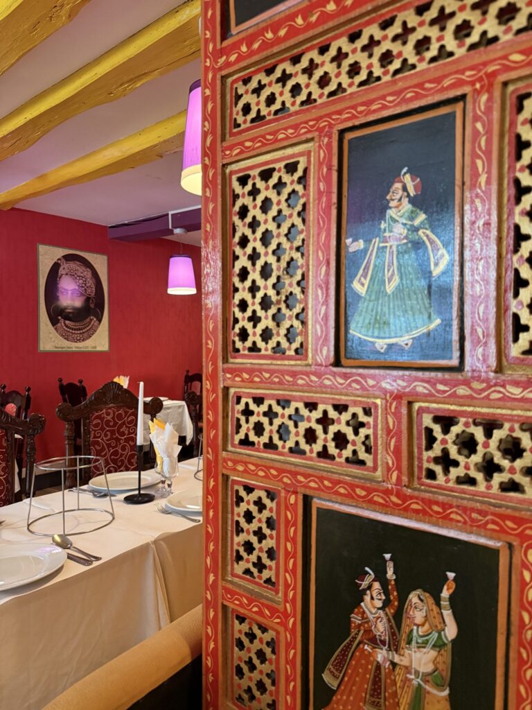 Decoration du Maharaja à Dijon