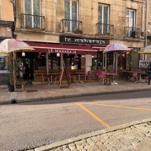 Facade du Maharaja à Dijon