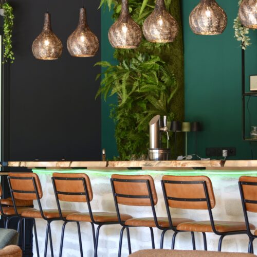 Le bar 415 du restaurant Le Mas de L'Échason