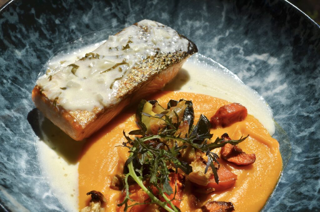 Poisson du jour du restaurant Le Mas de L'Échason