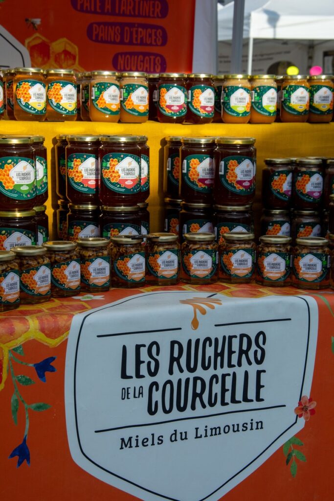 Les miels locaux des Ruchers de la Courcelle
