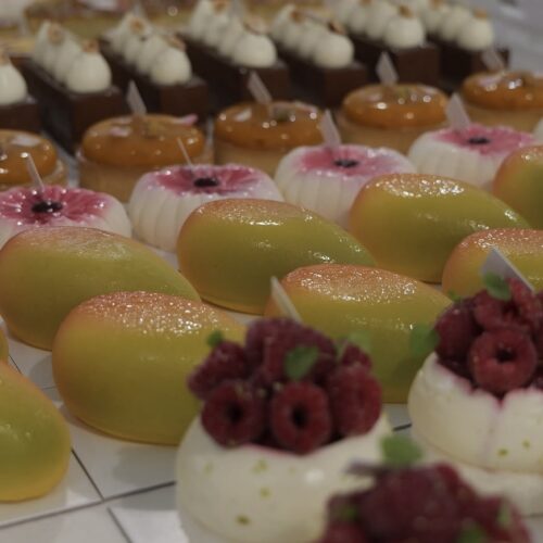 comptoir du coffee shop mocha blanc à pont l'abbé