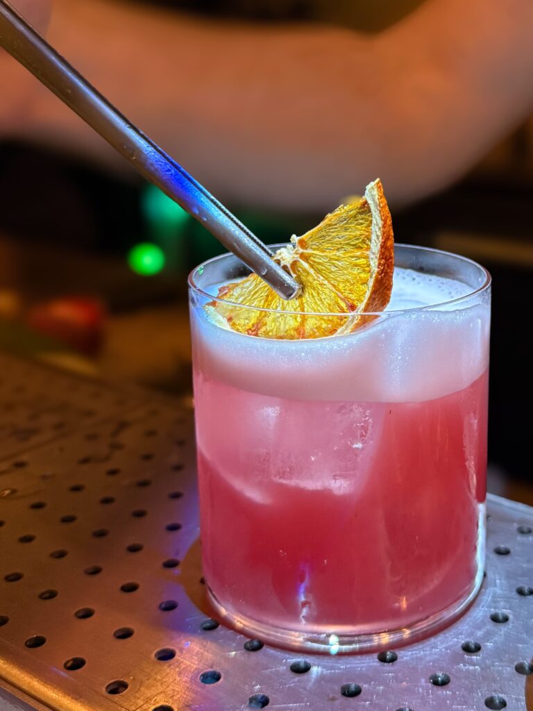 Detail cocktail chez Nuage à Dijon