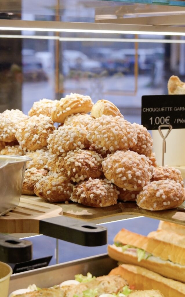 chouquette de la boulangerie pains & kouign