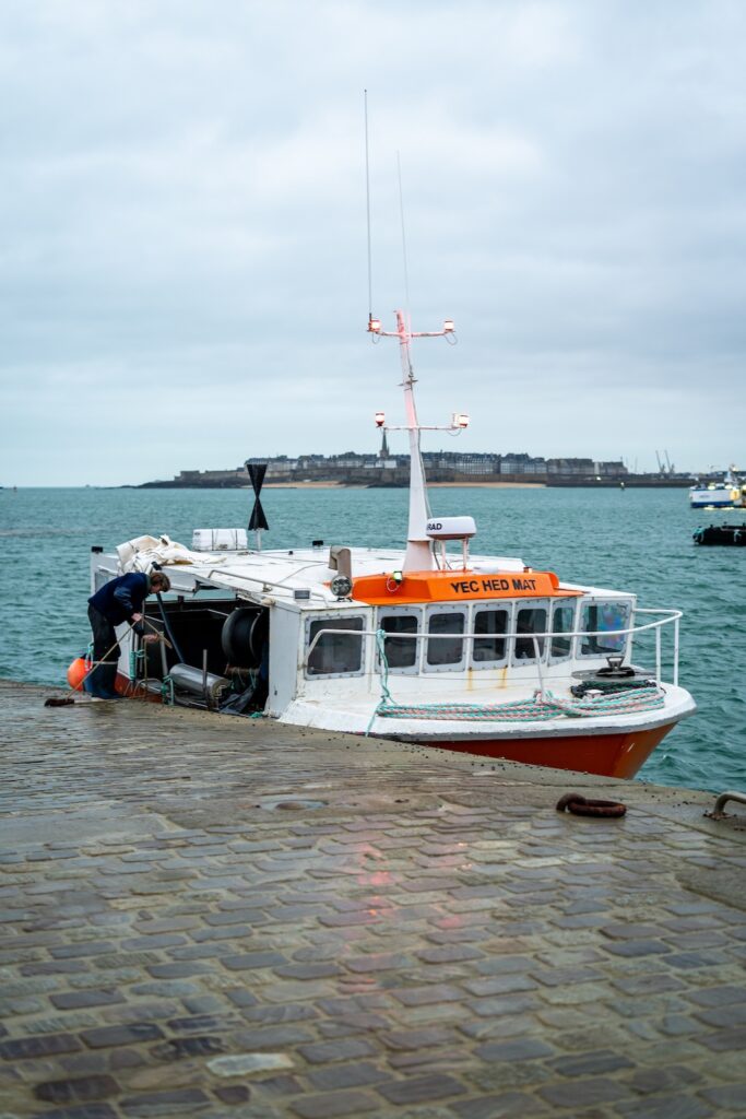 Le Yec Hed Mat, bâteau de Maelan Loyer, pêcheur de La Pêche Dinardaise à Dinard