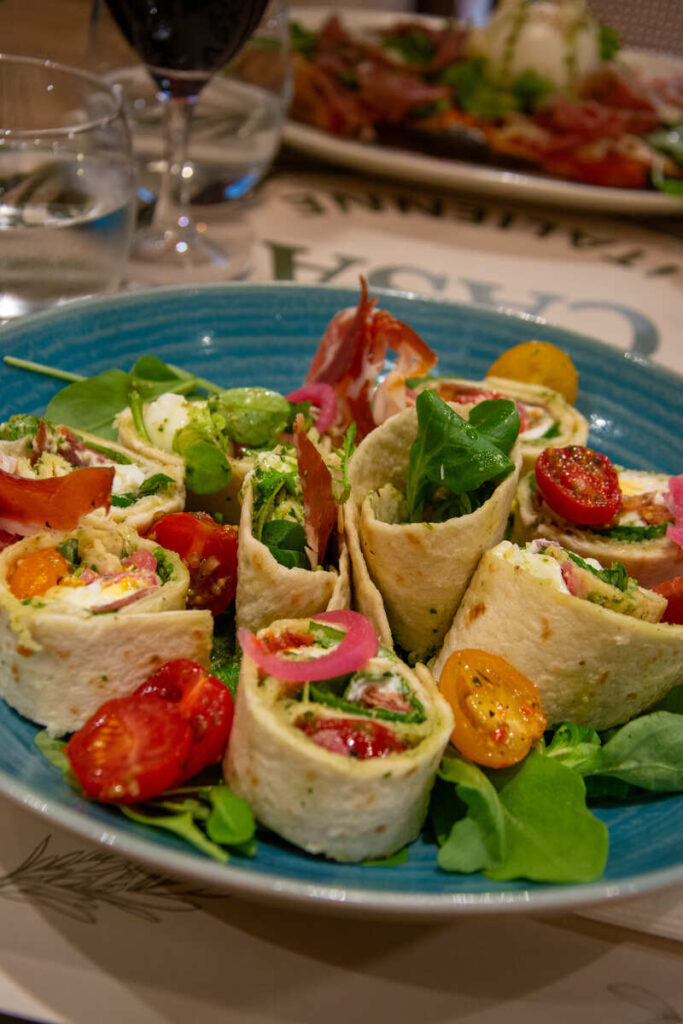 La piadina parma du restaurant La Casa à Limoges