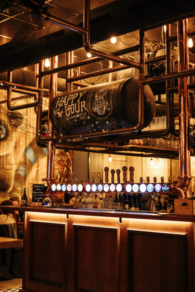 Le bar de The Pipeline à Avignon