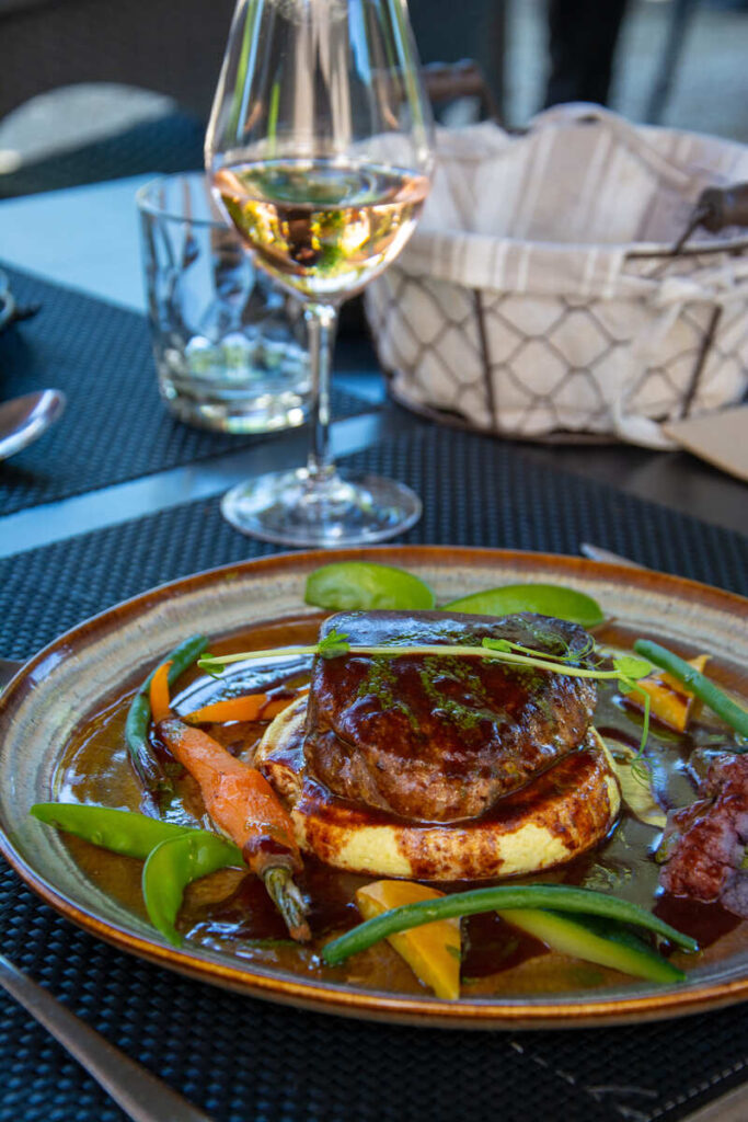 Un plat du restaurant Le Clos des Cèdres à 15 minutes de Limoges