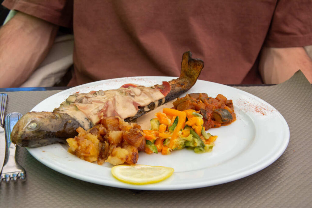 Le plat phare du restaurant Le Moulin de Chevillou, restaurant à quinze minutes de Limoges