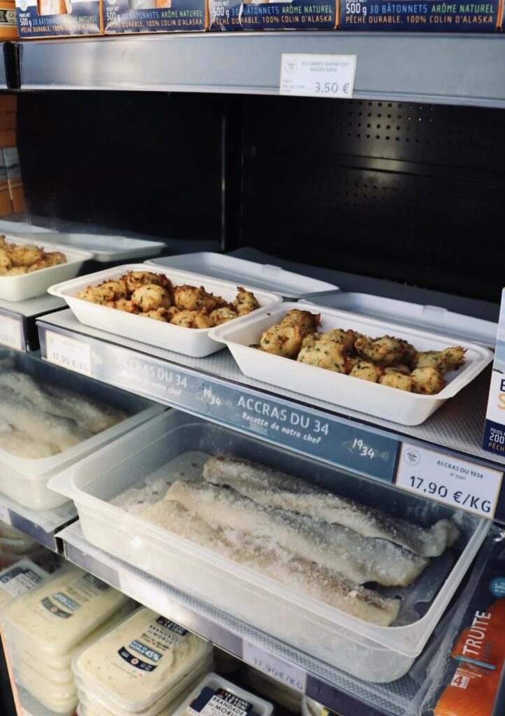 Produits de la mer frais chez Pêche & Cie à Saint-Malo