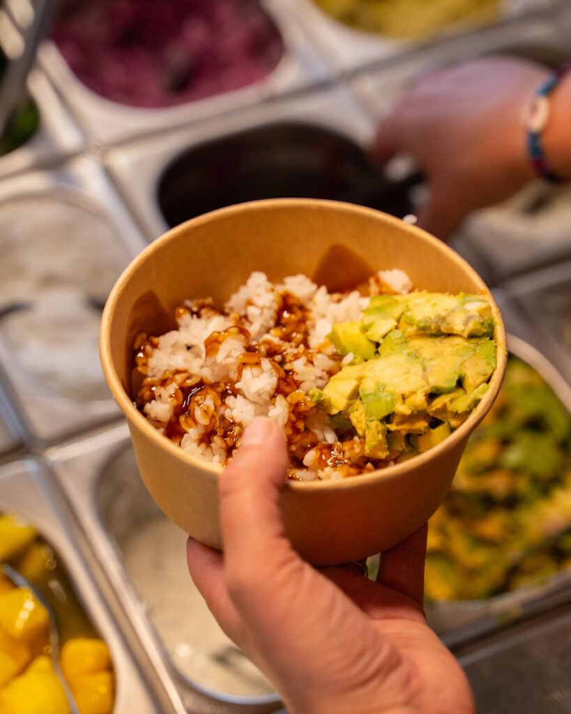 Le plat du restaurant Pokame à Landerneau