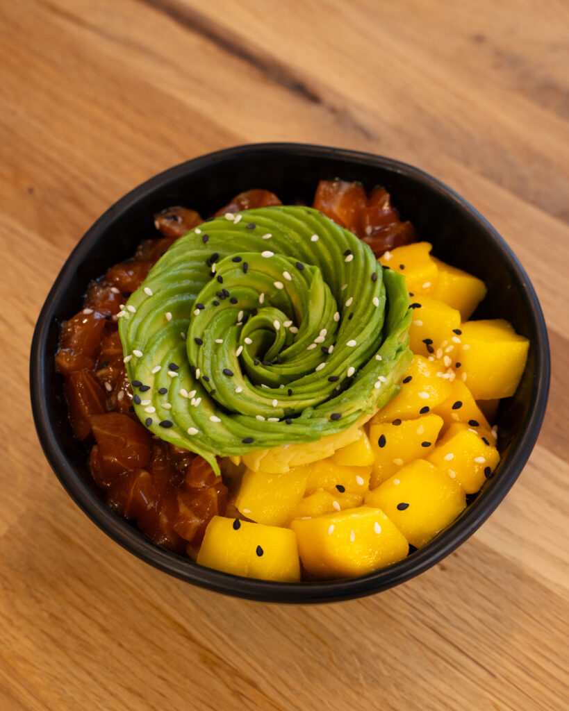 Le plat du restaurant Pokame à Landerneau