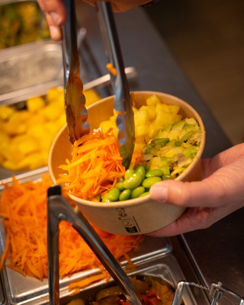 Le plat du restaurant Pokame à Landerneau