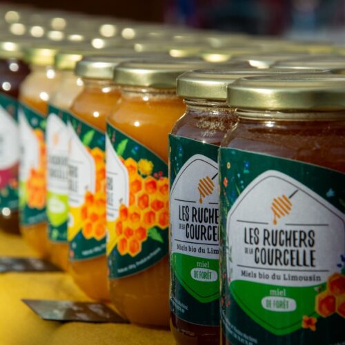 Les miels biologiques des Ruchers de la Courcelle