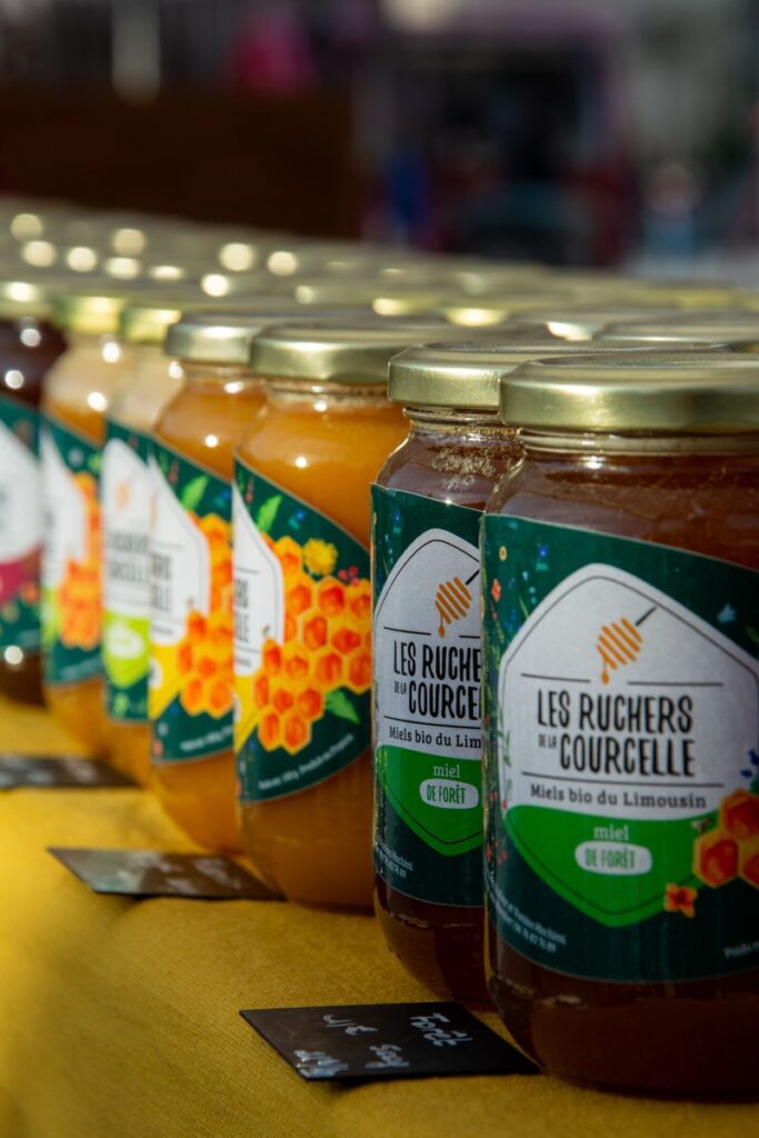 Les miels biologiques des Ruchers de la Courcelle