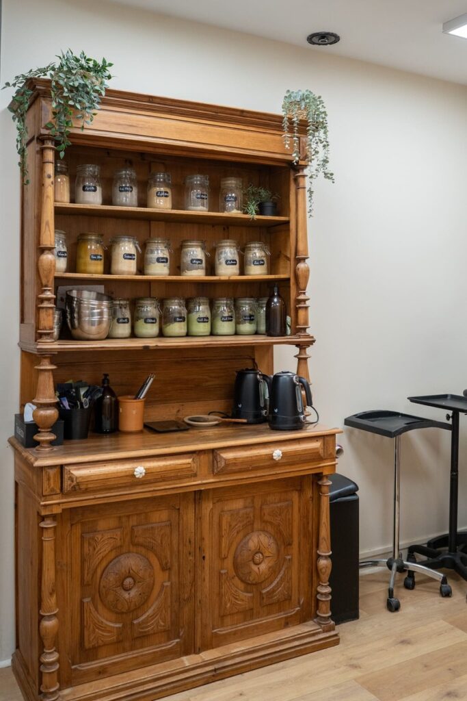 Les poudres pour les colorations du salon Mon Salon Végétal à Limoges