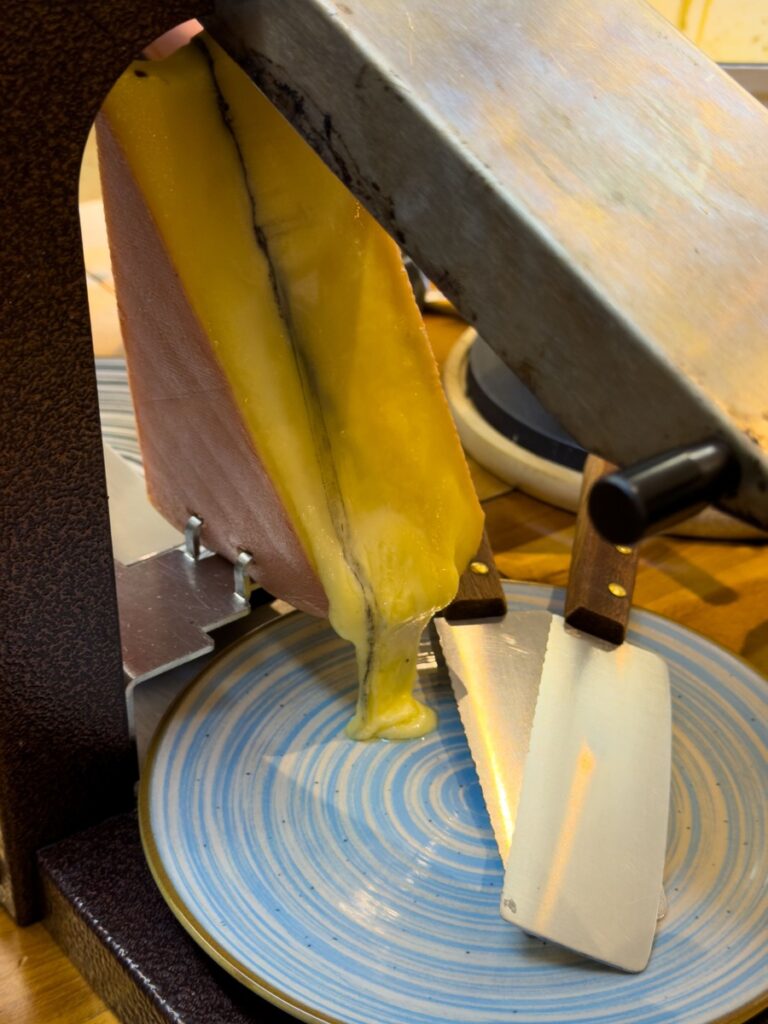 La raclette du restaurant La Petite Meule à Limoges