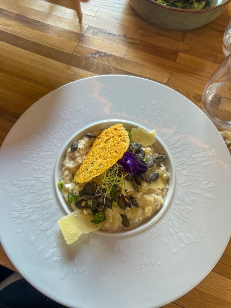 Le risotto, spécialité de la cheffe Vanessa du restaurant Le VerSus à Limoges