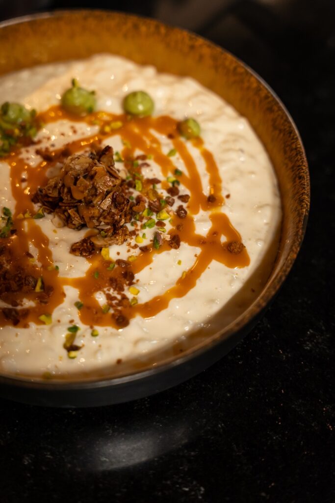 Risotto crémeux et savoureux à Pastia Mia à Saint-Malo.