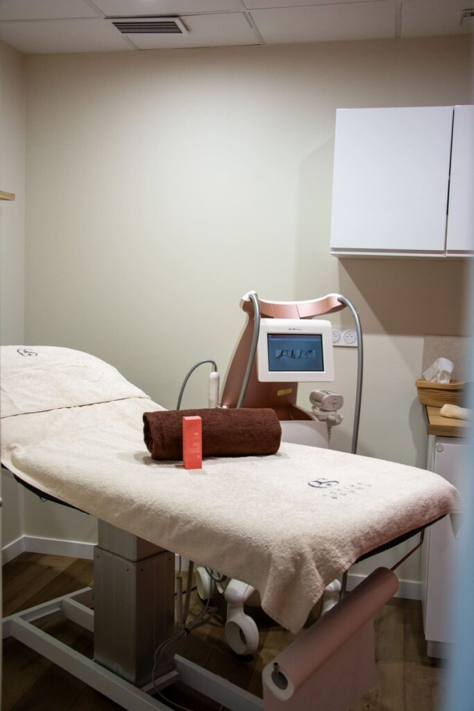 Une salle de soin de l'institut Doux Sens du Roussillon à Limoges