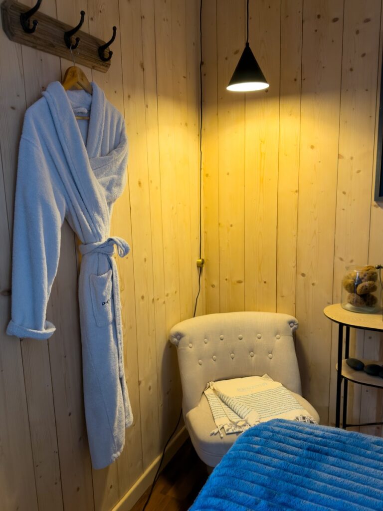 La salle de soin à Royal Palm Institut à La Geneytouse à 20 minutes de Limoges