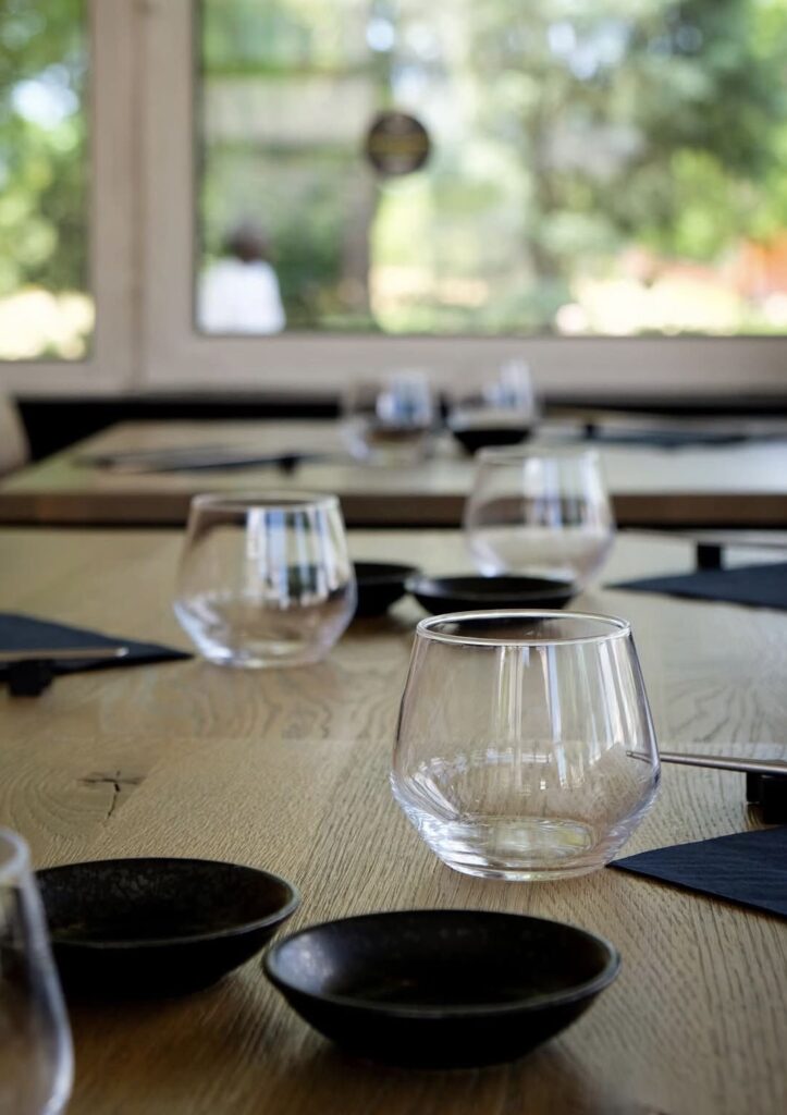 Table dressée Samouraï Sushis à Besançon