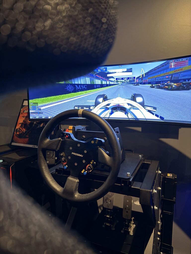 Simulateur Rallye au Simuracing Area à Dijon