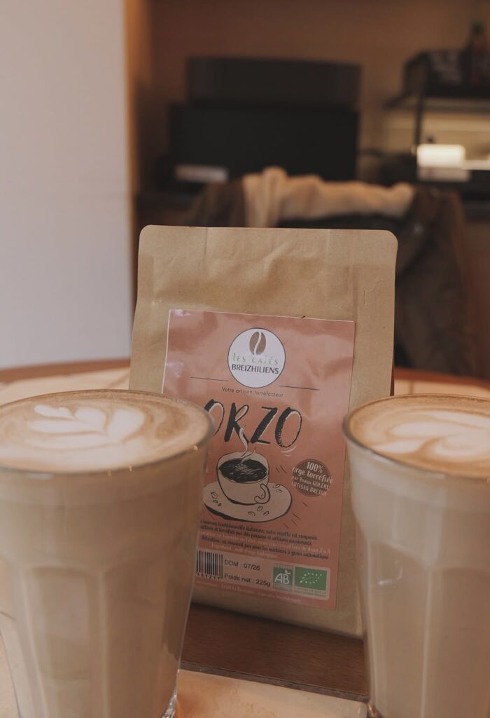 boisson du coffee shop strati caffè à quimper