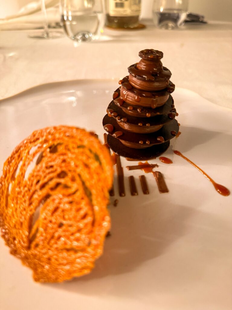 Dessert de la Table des Climats à Dijon