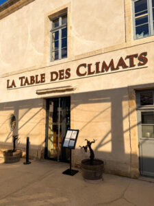 La Table Des Climats à Dijon